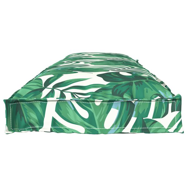 vidaXL Kissen Blatt Blattmuster 150 x 40 x 8 cm Oxford-Stoff