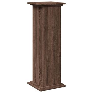 vidaXL Postament mit Stauraum Eichen-Optik 31x30x90 cm Holzwerkstoff