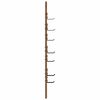 vidaXL Wandmontierter nachttisch Wandmontiert Altholz 30 x 1,5 x 80 cm