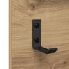 vidaXL Wandmontierter nachttisch Artisan-Eiche 90 x 10 x 50 cm
