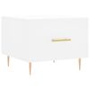 vidaXL Couchtische 2 Stk. Weiß 50x50x40 cm Holzwerkstoff