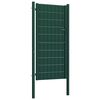 vidaXL Zauntor aus PVC und Stahl 100 x 204 cm Gr&uuml;n