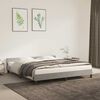 vidaXL Bettgestell ohne Matratze Hellgrau 180x200 cm Samt