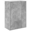 vidaXL TV-Schrankset Wandmontiert 4 pcs Beton Grau Holzwerkstoff