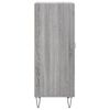 vidaXL Sideboard Grau Sonoma 34,5x34x90 cm Holzwerkstoff