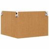 vidaXL K&uuml;chenschrank Ger&auml;ucherte Eiche 57 x 57 x 40 cm Holzwerkstoff