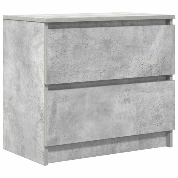vidaXL TV-Schrank Betongrau 60x35x54 cm Holzwerkstoff