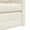 vidaXL Schlafsofa Creme 204 x 122 x 60 cm Samt