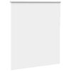 vidaXL Verdunkelungsrollo Wei&szlig; 130x130cm Stoffbreite 126,6cm Polyester