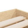 vidaXL Bettgestell mit Schubladen Sonoma-Eiche 100x200cm Holzwerkstoff