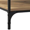 vidaXL Couchtisch Artisan-Eiche 100 x 100 x 40 cm Holzwerkstoff