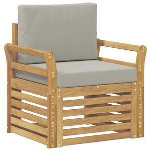vidaXL Outdoor-Sofagarnitur Polyester Wei&szlig;