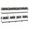 vidaXL Hochbeet 160x40x71 cm Polypropylen
