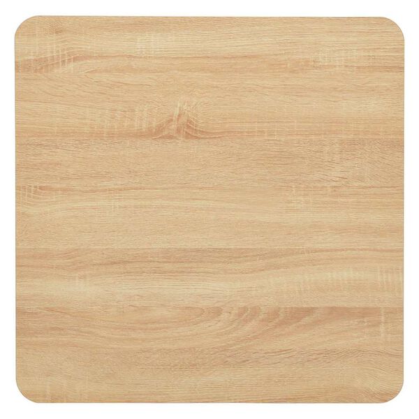 vidaXL Bistrotisch Eichefarben 78,5x78,5x107 cm