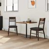 vidaXL Esszimmerst&uuml;hle 2 pcs Hellbraun 43 x 54 x 89 cm