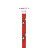 vidaXL Bootsseil Rot 4 mm 25 m Polypropylen