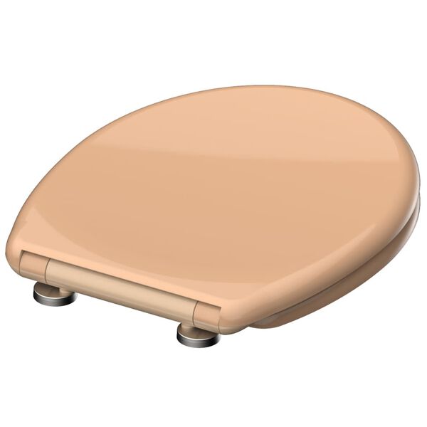 SCH&Uuml;TTE Toilettensitz mit Absenkautomatik BEIGE Duroplast