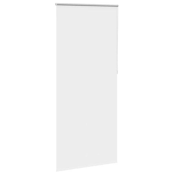 vidaXL Verdunkelungsrollo 84,4 x 230 cm, Stoffbreite 80 cm, Wei&szlig;