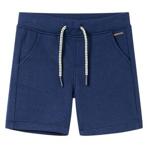 Kindershorts mit Kordelzug Dunkelblau 104