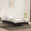 vidaXL Bettgestell ohne Matratze Schwarz 90x220 cm Samt