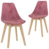 vidaXL 3-tlg. Essgruppe Rosa