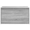 vidaXL Flurbank 80x40x45 cm Grau Sonoma Holzwerkstoff