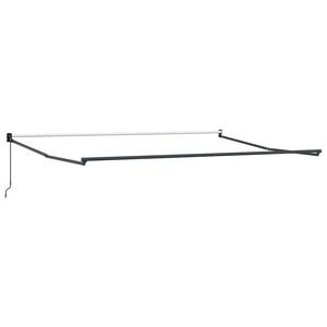 vidaXL Ausziehbarer Sonnenschirmrahmen Anthrazit 400 x 300 cm