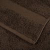vidaXL Premium G&auml;stet&uuml;cher SOLUND 2 Stk. Braun 30x50 cm 600 g/m&sup2;