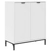 vidaXL Sideboard Wei&szlig; 69,5 x 33 x 82 cm Holzwerkstoff