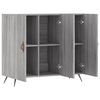 vidaXL Sideboard Grau Sonoma 90x34x80 cm Holzwerkstoff