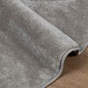vidaXL Bereichsteppiche Rund HUARTE Grau &Oslash; 200 CM Polyester