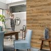 WallArt Paneele Holzoptik Altholz Eiche Vintage-Braun