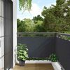 vidaXL Balkon-Sichtschutz Anthrazit 300x120 cm PVC
