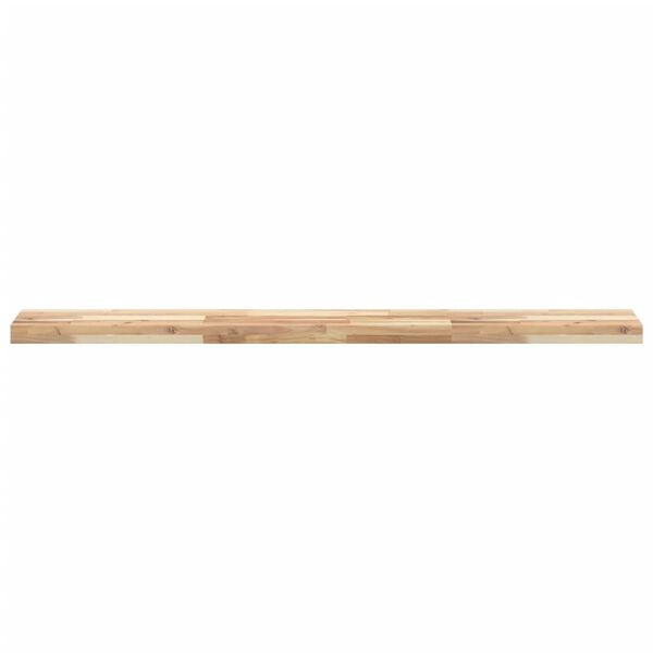vidaXL Schweberegale 4 Stk. 140x20x4 cm Massivholz Akazie Unbehandelt