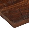 vidaXL Tischplatte 50x30x3,8 cm Rechteckig Altholz Massiv