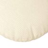 vidaXL Sitzkissen 2 pcs Creme &Oslash; 80 cm Cordstoff