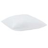 vidaXL Kopfkissen mit Kissen 2 pcs Wei&szlig; 61 x 41 x 20 cm Polyester