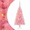vidaXL Weihnachtsbaum Rosa 120 cm PVC