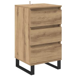 vidaXL Sideboard Artisan-Eiche Holzwerkstoff