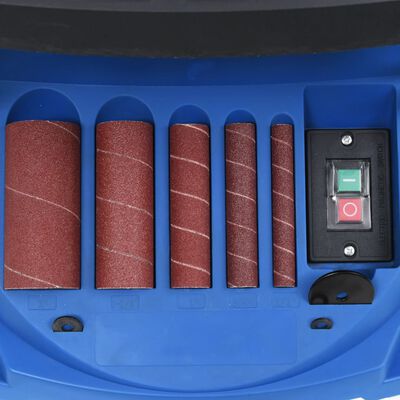 vidaXL Oszillierende Spindel- und Bandschleifmaschine 450 W Blau