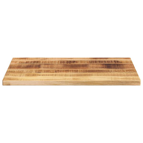vidaXL Tischplatte 70x60x3,8 cm Rechteckig Raues Massivholz Mango