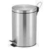 EKO Tretm&uuml;lleimer Classic 20 L Mattsilber