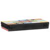 vidaXL Wandregale Mehrfarbig 40 x 20 x 6 cm Massivholz Mango