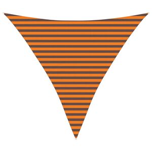 vidaXL Sonnensegel Orange und Braun 3,6 x 3,6 x 3,6 m