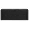 vidaXL Schuhschrank mit Regal Schwarz Eichen-Optik 100 x 35 x 38 cm