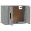vidaXL 3-tlg. TV-Schrank-Set Grau Sonoma Holzwerkstoff