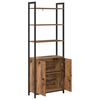 vidaXL B&uuml;cherregal Altholz 60 x 24 x 161 cm Holzwerkstoff