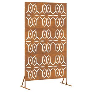 vidaXL Sichtschutz Grau 100 x 50 x 180 cm Stahl