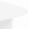 vidaXL Couchtisch Hochglanz Wei&szlig; 93 x 53 x 33 cm Holzwerkstoff