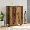 vidaXL Schuhschrank mit T&uuml;r Altholz 79 x 36 x 100 cm Holzwerkstoff
